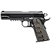Cool Hand 1911 G10 Grips, for Full Size Government Commander, Gun Screws Included, Standard Cut, for Left and Right Handed, Finger Grooves, Ambi Safety Cut, Coyote