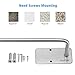 Anytin Extra Large Paper Towel Holder - 12.4 Inch, Both Adhesive and Screws with 2 Length, Stainless Steel Large Rolls Papertowl Rack Under Cabinet and Wall Mount for Kitchen, Bathroom, RV - Updated
