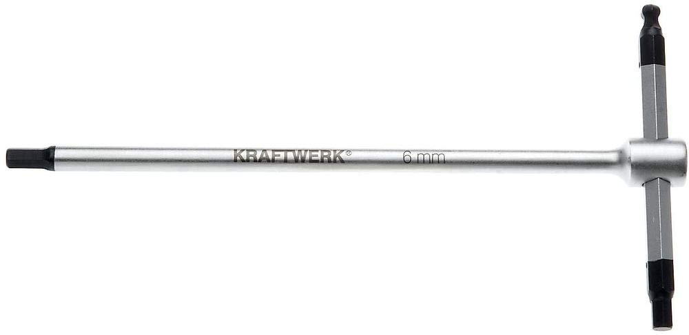 Kraftwerk 2593 – 03 Wrench T-Handle Hex/Ball 3 mm
