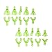 AZDENT Dental Plastic Impression Trays Professional Teeth Whitening Trays(20 pcs)