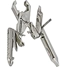 Swiss+Tech ST53100 Polished SS 19-in-1 Micro Pocket Multitool for Camping, Outdoors, Hardware