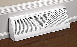 Accord ABBBWH24 Baseboard Register with Sunburst