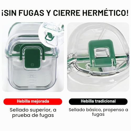 Side Open Salad with Anti-Leak Compartment for Dressings - Portable Meal Prep Containers Reusable Salad Bowl for Office, Gym, Picnic and Travel