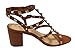 Kaitlyn Pan Studded Block Heel Open Toe Sandal