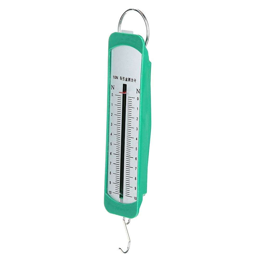 10N Spring Dynamometer Bar Meter, Spring Scales for Science Meter Physics Mechanical Experiment Instrument with Standard Structure Design