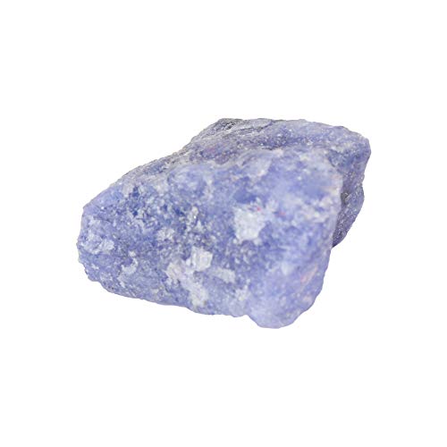 GEMHUB Healing Crystal Rough Blue Sapphire 31.50 Ct Natural Loose Gemstone For Jewelry Making