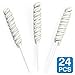 Mini Twisty Lollipops, Unicorn Pops, Nostalgic Candy, Suckers, 24 Pieces, Individually Wrapped, Silver