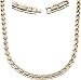 Smarter LifeStyle Elegant Titanium Magnetic Necklace For Neck and Shoulders (Silver & Gold)