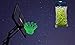 Glow in The Dark Basketball Goal Hoop - Solar Lighted Glowing Net - Night-Time Outdoor Hoop - Net Replacement