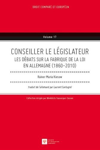Conseiller le législateur