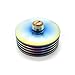 510 Stainless Steel Heat Dissipation Heatsink (25mm Diameter, Rainbow)