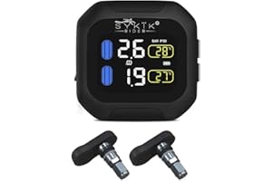 Sykik Rider SRTP400 Internal tire TPMS for Motorcycles with one Year Parts and Labor Warranty (11mm)