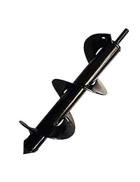 Broca Auger Bit, Antideslizante   3,5 "x 10," Bombilla de Flor de Jardín HEX Auge Auger, Earth Auger Bit, Valla Post Hole Digger Drill Bit  Bombilla y planta de ropa de cama Auger