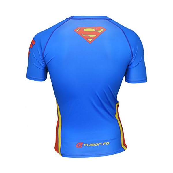 Fusion-Fight-Gear-Superman-Classic-Logo-Short-Sleeve-Rashguard