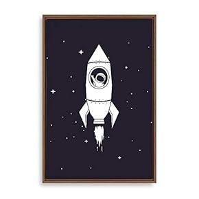 signwin Framed Canvas Wall Art Cartoon Children