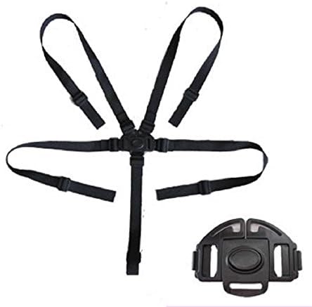 Black Universal Baby 5-point Harness Safe Seat Belt Strap For Stroller High Chair Pram Buggy Children Kid Pushchair