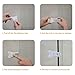 Adoric 4-Pack Sliding Door Locks for Baby Safety, Childproof Lock for Sliding Closet Cupboard Bathroom Kitchen Doors Windows, No Tools Needed, White