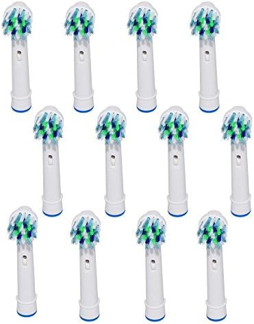 RRZ Generic Oral-B CrossAction Replacement Brush Heads for Oral B Electric Toothbrush Handle.( 12pcs )
