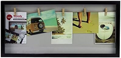 HUSOAR N1350 10x21.5inch Picture Frame with cplis,1-Inch Wide,Design for The Home,Succinct(Black)