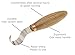 Wood Carving Hook Knife for Carving Spoons kuksa Bowls and Cups - Right Handed Spoon Carving Tools - Basic Crooked Knife for Professional Spoon Carvers and Beginners (Left-Handed Hook Knife)