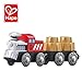 Hape Cogwheel Train| Wooden Railway Cogwheel Engine Toy Train for Kids