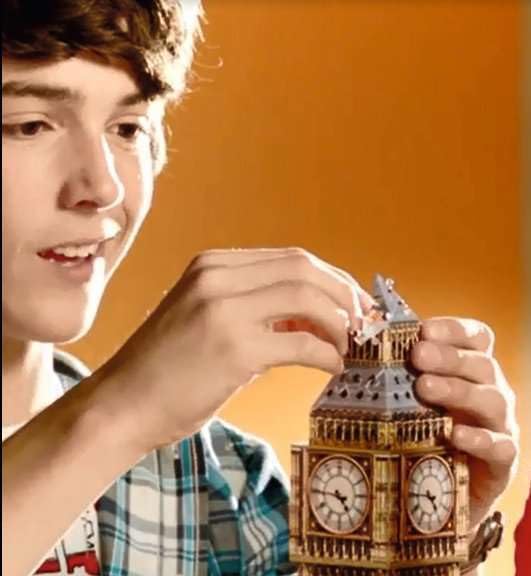 - Puzzle 3D Building - Big Ben - A partir de 10 Ans - 216 pièces numérotées à Assembler sans Colle - Accessoires de Finition Inclus - 12554