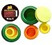 SAVER REUSABLE SILICONE FOOD PROTECTORS, Fruit and Vegetable STORAGE Containers, Food Stretch Lids, Food Caps for Jars and Cans, Set of 4, BPA-Free, PERFECT GIFT for Kitchen