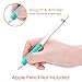 Fintie 2 Pack Silicone Grip Holders Compatible with Apple Pencil Pro, Apple Pencil (USB-C / 1st / 2nd Generation), Ergonomics Protective Skin Sleeve Case Accessories, Mint Green
