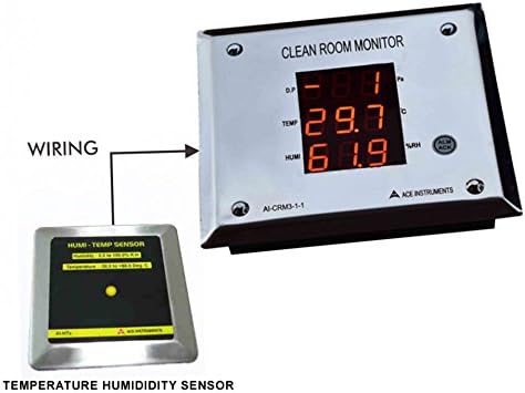 Pharma Clean Room Monitor External Sensor (3-1 Parameters) Along with Calibration Certificate