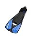 Deep Blue Gear Aqualine Short Fins for Snorkeling, Swimming, and Diving