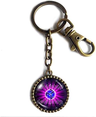 Antahkarana Keychain Key Chain Key Ring Cute Keyring Car Chakra Symbol Reiki Healing Jewelry