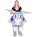 Bodysocks Adult Inflatable Rabbit Fancy Dress Costume