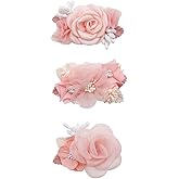 Flower Hair Clip BFNAAgirl Baby Girl Hair Bows Exquisite Hair Accessories Alligator Clips for Infants Toddlers Teen Kids Gift 3pcs/set