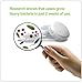 Contact Lens Case, EZcase Flip n Slide, Flip Top, (two 3-packs, 6 cases)