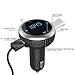 Car Bluetooth FM Transmitter,DYTesa Wireless In-Car Bluetooth FM Transmitter Radio Adapter Car Kit with USB Car Charger Support Micro SD/TF Card Music Control Hands-Free Calling