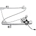 Diften 125-A1200-X01 - New Window Regulator Glass Passenger Right Side Front with motor RH Hand