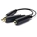 SiYear 6.35mm 1/4 inch Male Plug Stereo to 2 Dual 1/4 