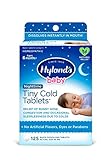 Hyland's Baby Night Time Tiny Cold Relief Tablet, 125 Count
