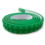 2 Stud Peel-n-BRICK Building Block Lego Tape, 3.2ft. GREEN