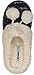 Beyond Girls Faux Crochet Wool Speckled Clog Slipper With Faux Fleece Lining Navy 4-5