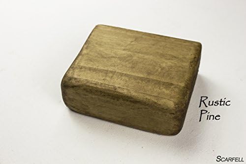RUSTIC WOODEN WALL SCONCE CANDLE HOLDER (Rustic Pine)