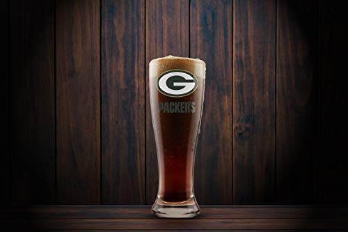 Duck House NFL Green Bay Packers Unisex Pilsner Glass Setpilsner Glass Set, Clear, 16 oz/ea - Thumbnail 3