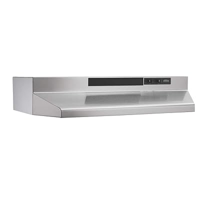 Broan-NuTone F403604 Convertible Range Hood, 36-Inch, Stainless Steel