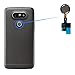 MMOBIEL Home Button Fingerprint Sensor Compatible with LG G5 (Black/Grey) with Flex Cable incl. 2 x Screwdrivers