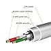 Lightning to 3.5mm Audio Headphone Jack Adapter, ADABUNNY Lightning to 3.5mm Female Headphone Jack Adapter Cable Converter for iPhone 7/7 Plus (Silver)-No Calling and Music Control