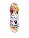 Titan Flower Princess Complete Skateboard for Girls (5+ Ages), 17-Inch, Pink