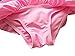 Baby Girls Flower Flounced One Piece Swimsuit With Hat pink-L(2/3Y)