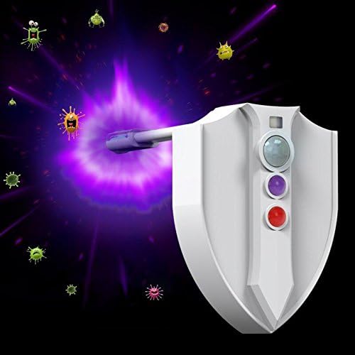 mabor Toilet Light Sensor Night Light Motion Sensor LED Light Lamp Color 8 chagements Toilet Toilet Toilet Seat Bathroom Cabinet Basin Bucket Génération 2 : Anti-virus