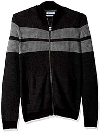 Calvin Klein Merino - Sudadera con cremallera completa para hombre