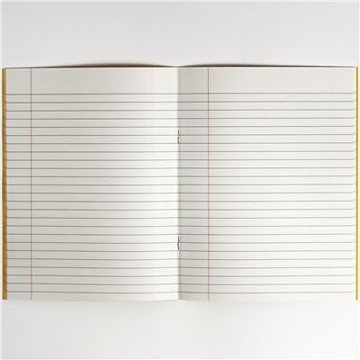 Rhino A5+ Exercise Books, 80-Page / 8mm Lined with Margin Paper Notebook, 10-Pack, 9 x 7 Writing Book - Image 4